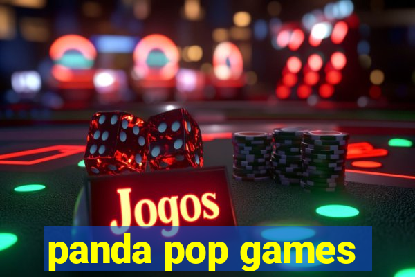 panda pop games