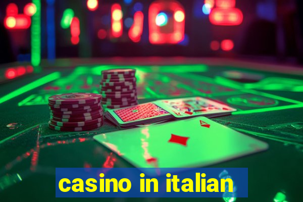 casino in italian