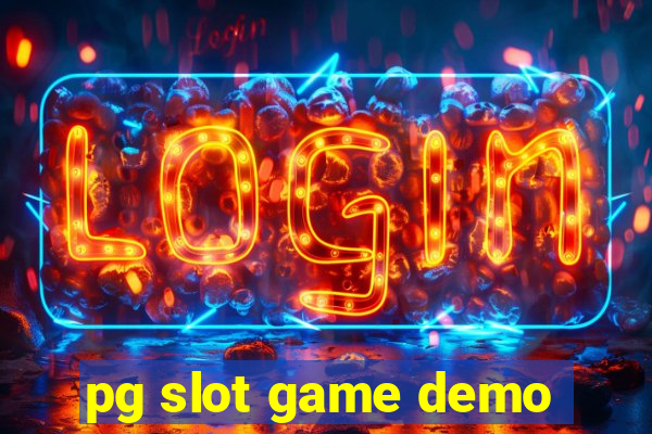 pg slot game demo