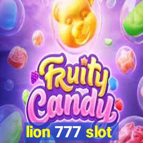 lion 777 slot