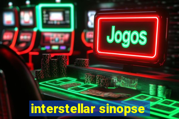 interstellar sinopse