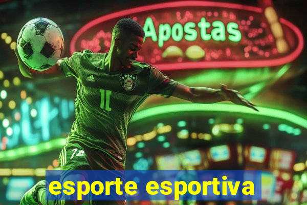 esporte esportiva