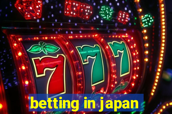 betting in japan