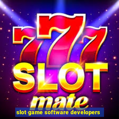 slot game software developers