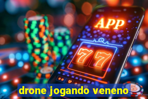 drone jogando veneno