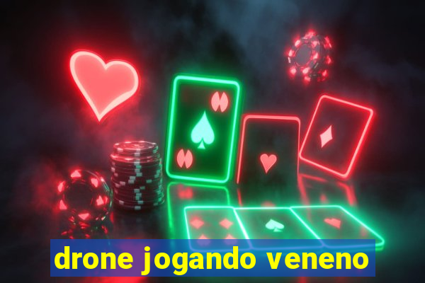 drone jogando veneno