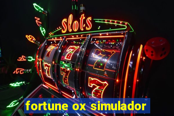 fortune ox simulador