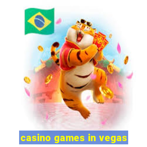 casino games in vegas