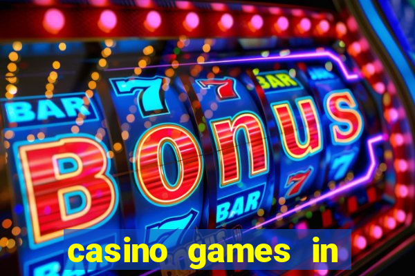 casino games in las vegas