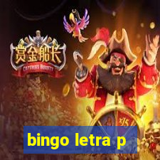 bingo letra p