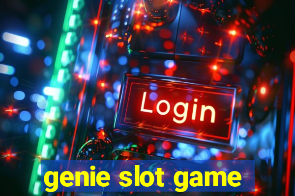 genie slot game