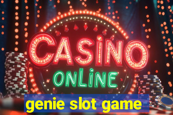 genie slot game