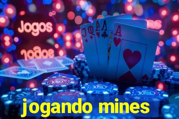 jogando mines