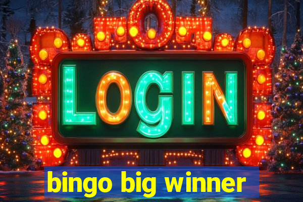 bingo big winner