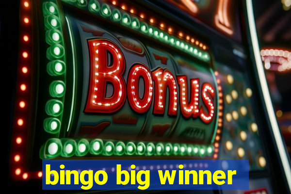 bingo big winner