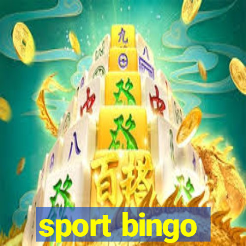 sport bingo