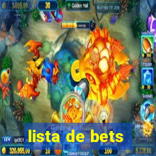 lista de bets