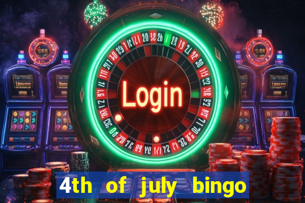 4th of july bingo cards printable free