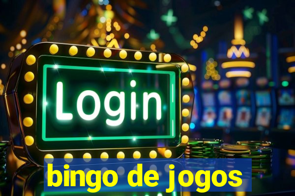 bingo de jogos