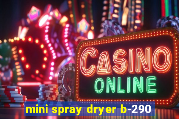 mini spray dryer b-290