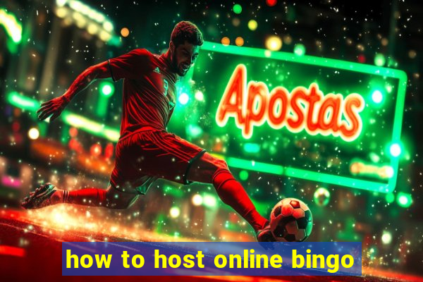 how to host online bingo