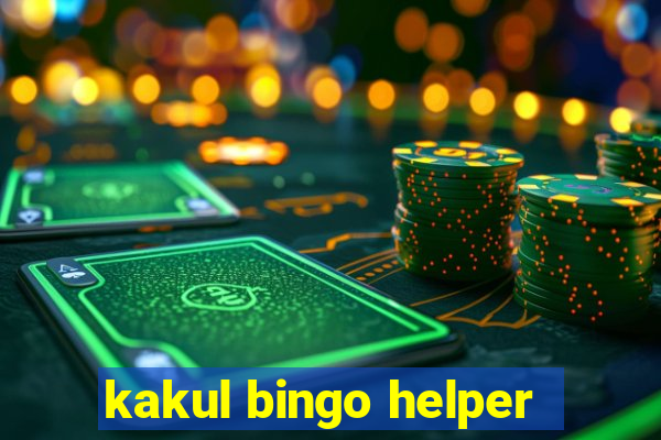 kakul bingo helper