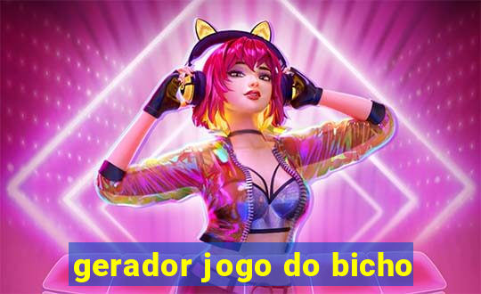 gerador jogo do bicho