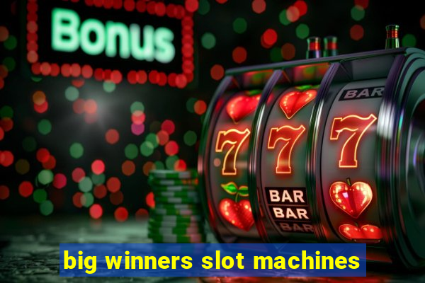 big winners slot machines