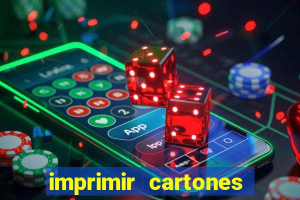 imprimir cartones de bingo