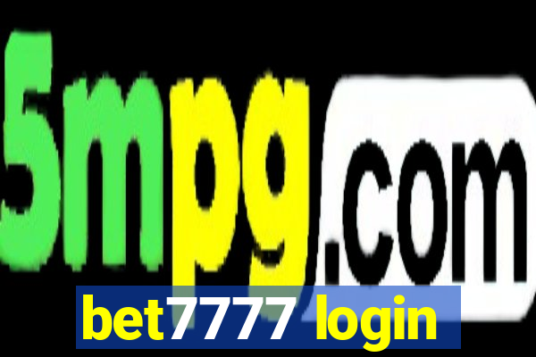 bet7777 login