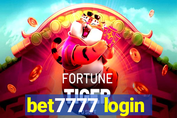 bet7777 login