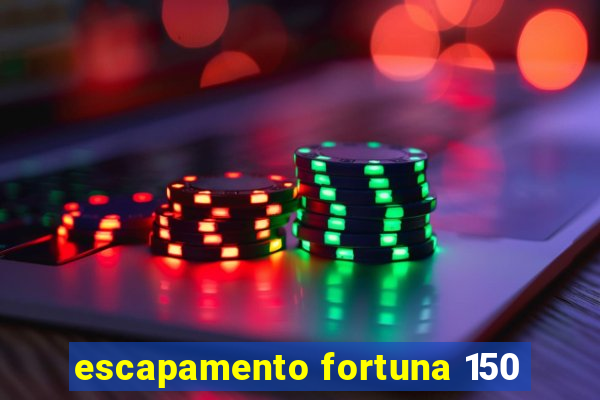 escapamento fortuna 150