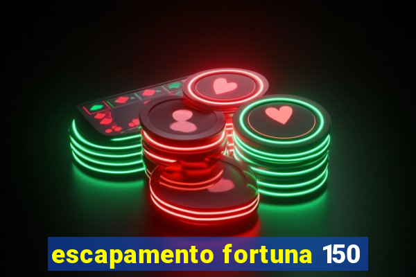 escapamento fortuna 150