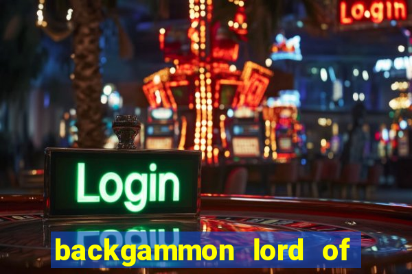 backgammon lord of the casino