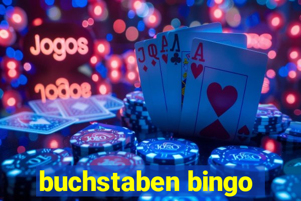 buchstaben bingo