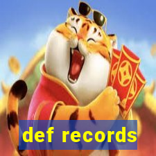 def records