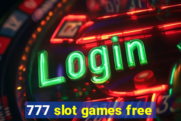 777 slot games free