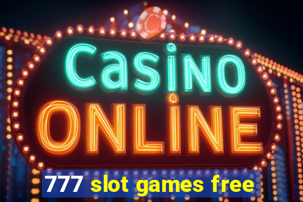 777 slot games free