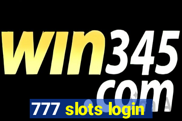 777 slots login