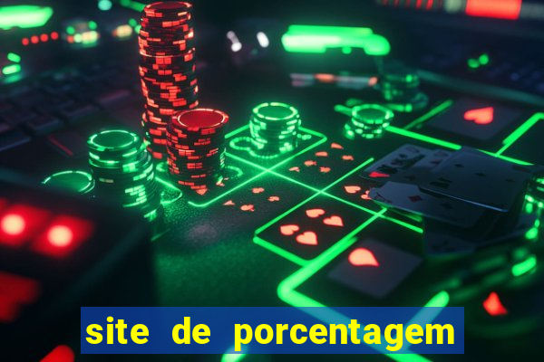 site de porcentagem de slots