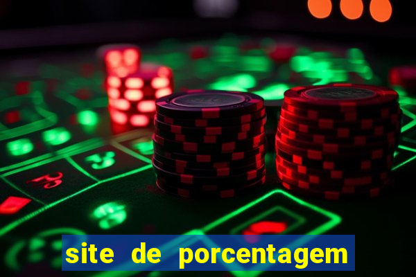 site de porcentagem de slots