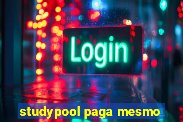 studypool paga mesmo