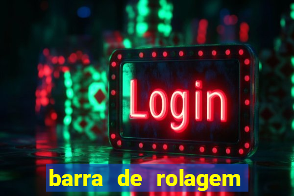 barra de rolagem descendo sozinha win10