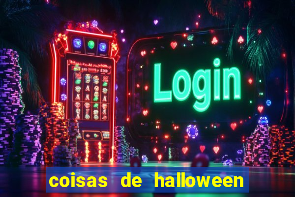 coisas de halloween com l