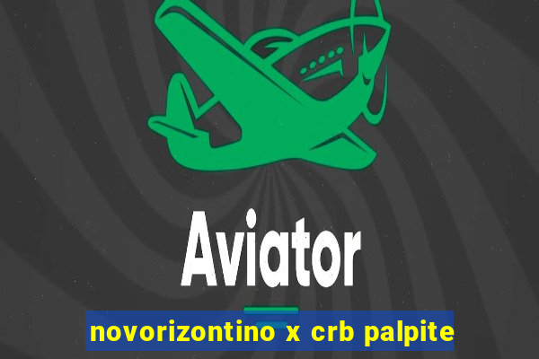 novorizontino x crb palpite