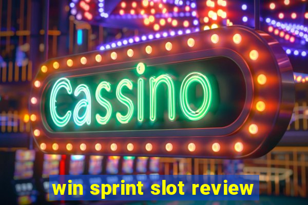 win sprint slot review