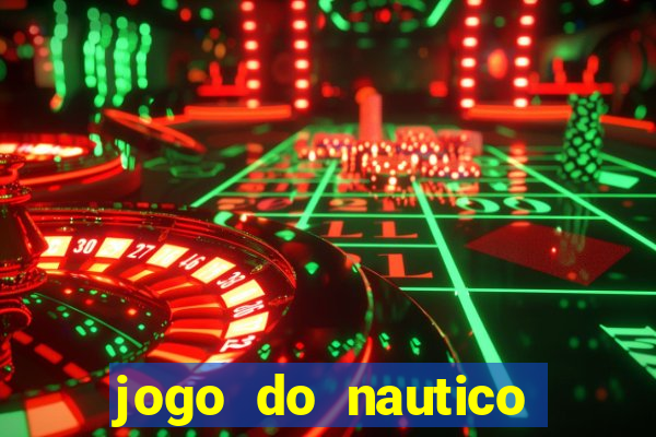 jogo do nautico hoje ao vivo