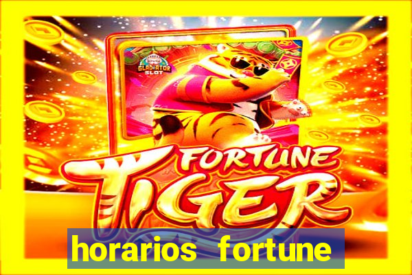 horarios fortune tiger madrugada