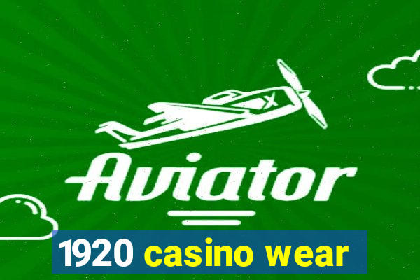 1920 casino wear