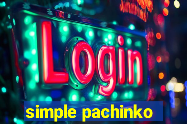 simple pachinko